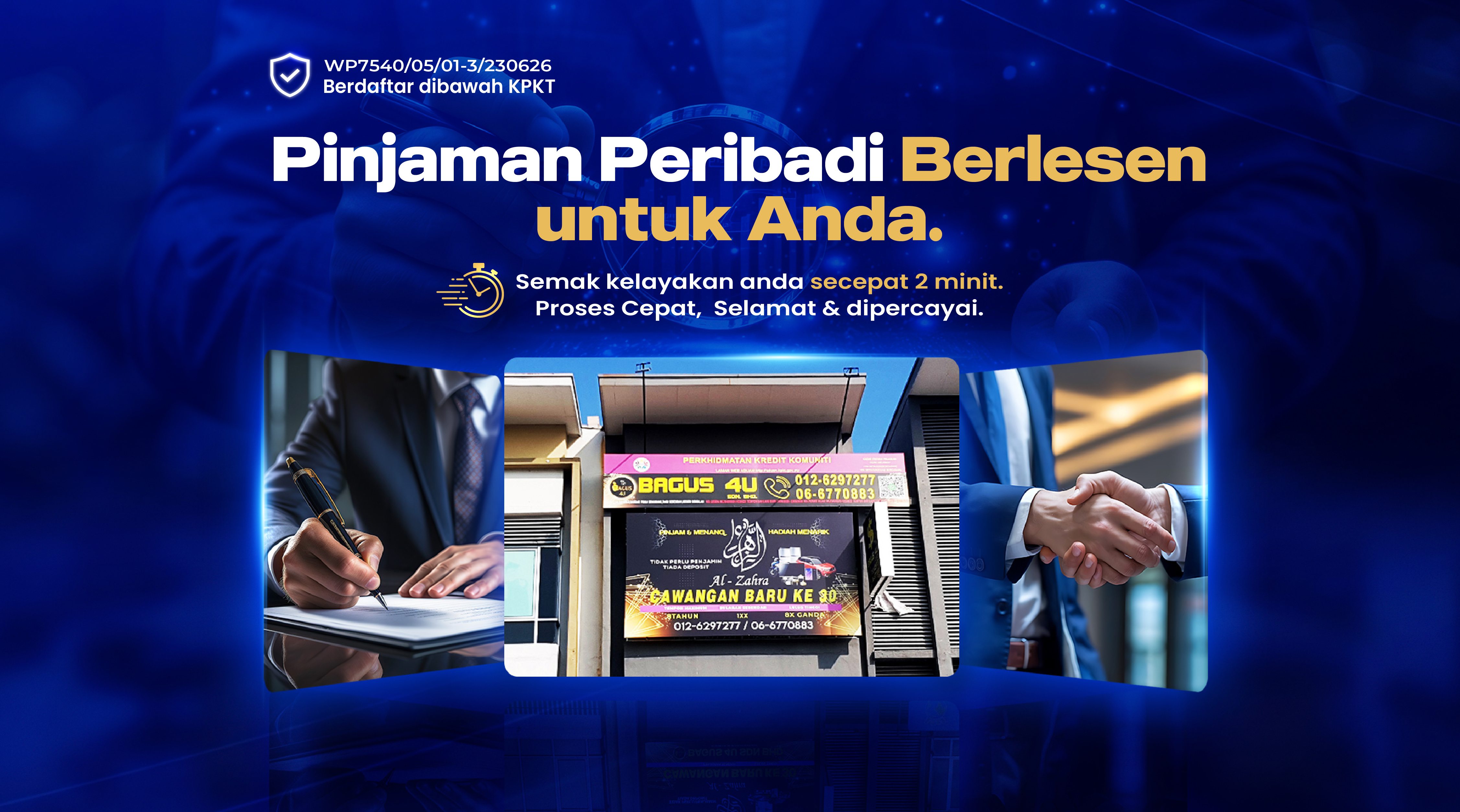 Pinjaman Peribadi Berlesen Bagus4U